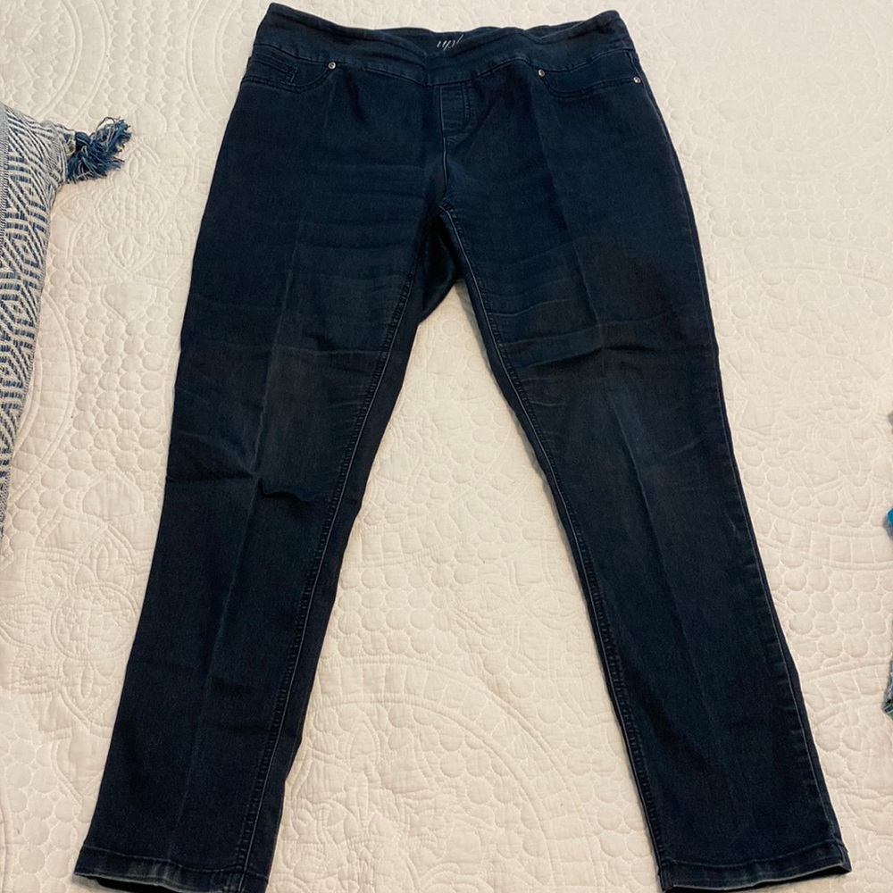 Navy Denim Skinny Jeans